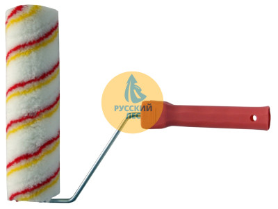 Валик полиакриловый 230мм, с ручкой диаметр 84мм, ворс 18мм, бюгель 6мм, шт