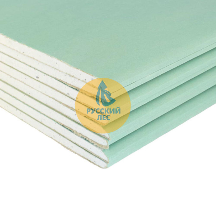 Гипсокартон Knauf Влагостойкий 9,5мм