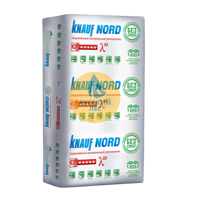 KNAUF NORD TS 033  1250*600*100 (6шт/уп) (4,5м2)(0,45м3) (24шт/под)