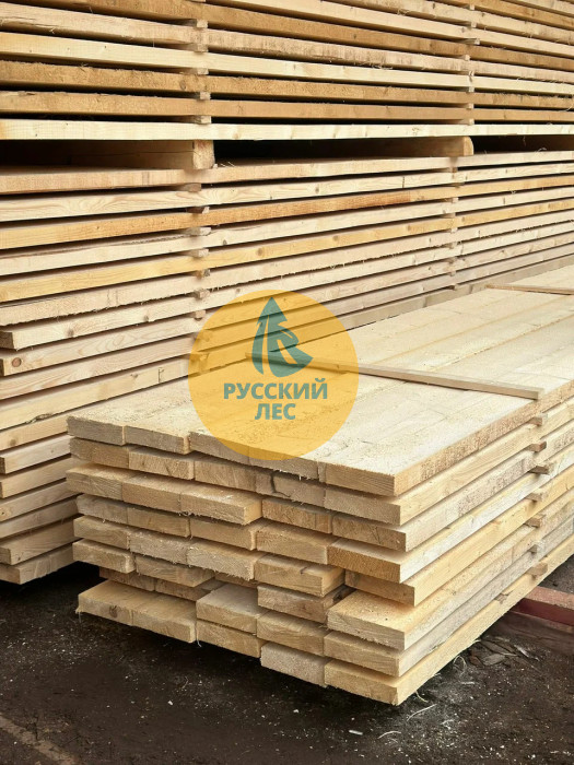 Доска обрезная 1сорт - 40 х 200 х 6000