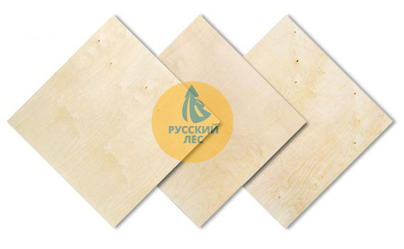 Фанера ФК сорт 3/4 Шлифованная 1525*1525*9 48л/под