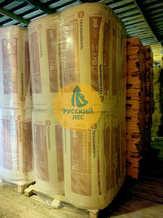 Плиты теплозвукоизоляционные 37PN Теплый Каркас 1200*610*100мм (5плит) (3,66м2) (0,366м3) (40шт/под)