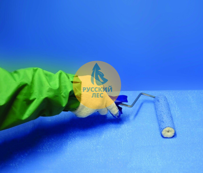 Обмазочная гидроизоляция Волма Контур голубая (5 кг)