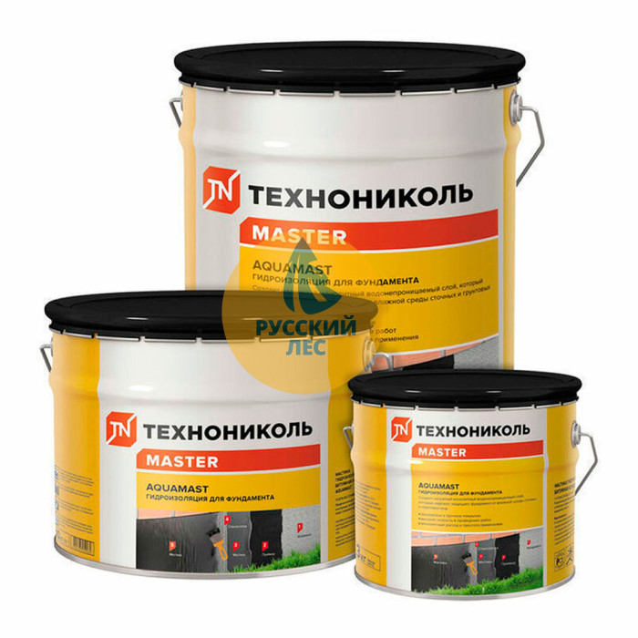 Мастика для ремонта Аквамаст "Технониколь" (18кг)