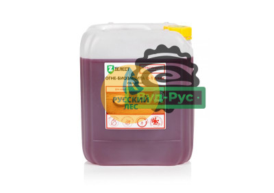 Огне-биозащита Зелест О-1 плюс Огнестандарт 10 кг, готовый состав