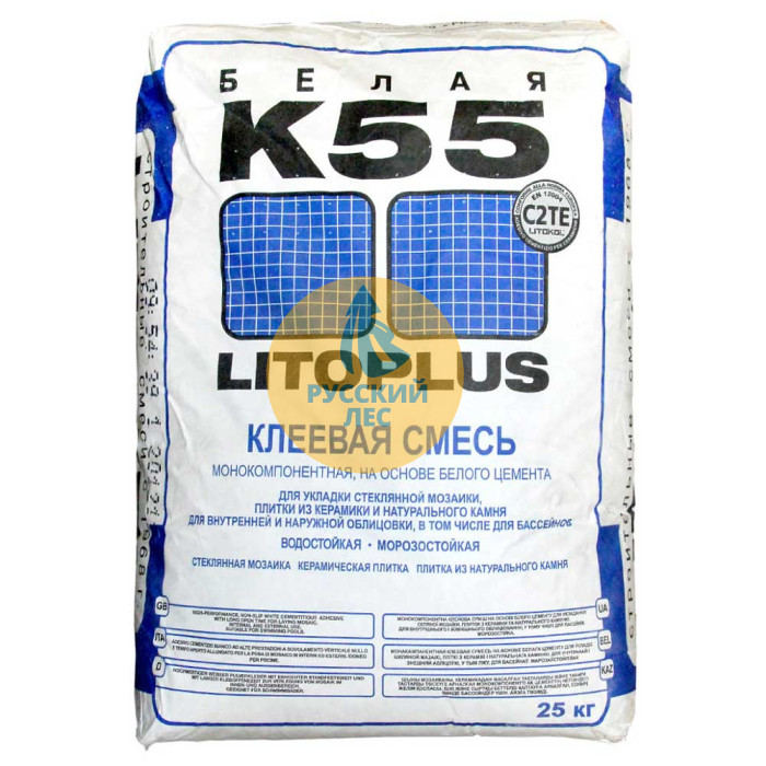 Клей плиточный K55 LITOKOL LITOPLUS (К55 Литокол Литоплюс)