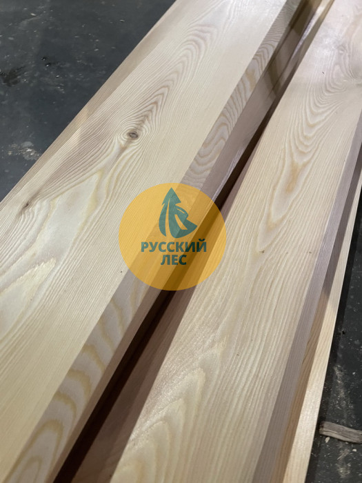 Скошенный планкен из лиственницы B 20мм x 90мм  