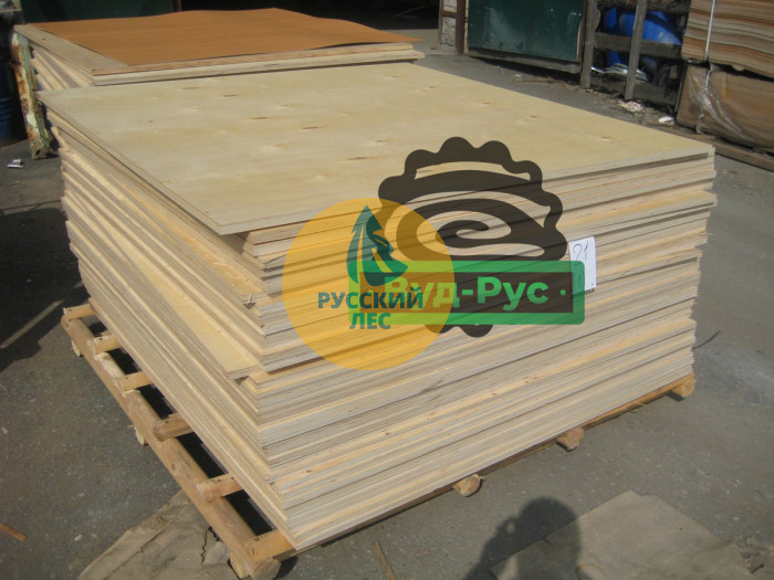 Фанера ФК 12мм сорт 4/4 1525 х 1525 мм