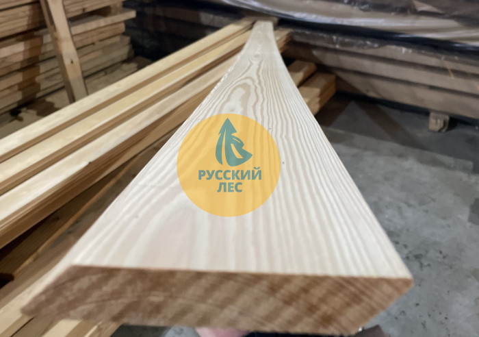 Скошенный планкен из лиственницы Прима 20мм x 90мм   