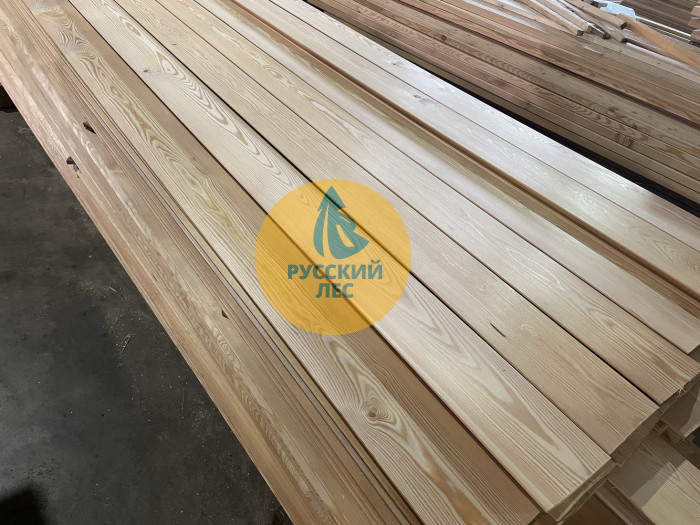 Скошенный планкен из лиственницы Экстра  20мм x 90мм   