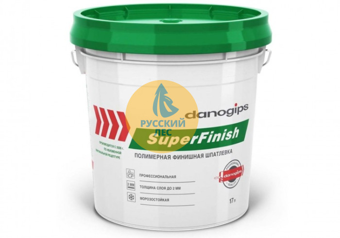 Шпаклевка полимерная SuperFinish (СуперФиниш) DANOGIPS шитрок 5