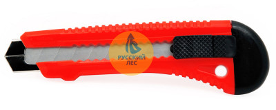 Нож, 18мм, выдвижное лезвие, пластик. корпус &quot;HOGER&quot;