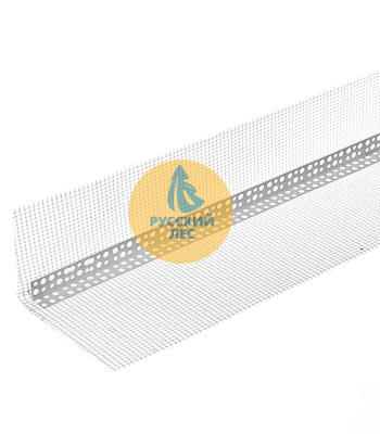 Уголок пластиковый с сеткой 10*10  2,5 м