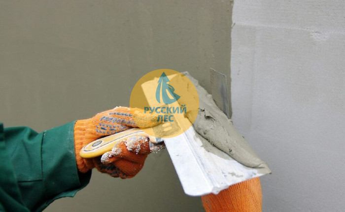 Шпатель 350мм, нержавеющая сталь, пластмассовая ручка "Волат"