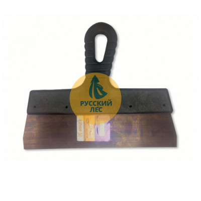 Шпатель фасадный, 200мм, нержавеющая сталь, пластмассовая ручка &quot;HOGER&quot;