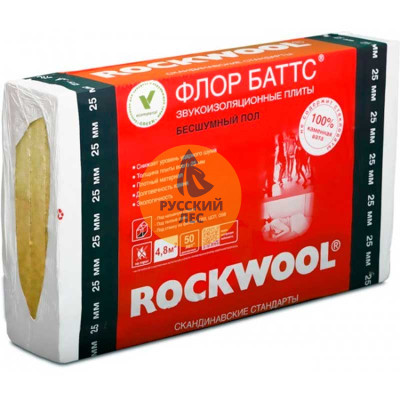 Rockwool (Роквул) ФЛОР БАТТС