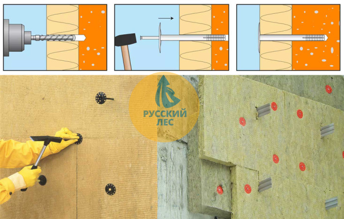 Дюбель для теплоизоляции (стальной гв.термоголовкой) IZL-T 10-160 (500шт)