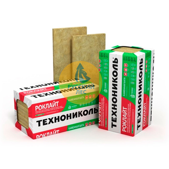 Технониколь Роклайт 1200*600* 50 (5,76м2)(0,288м3) каменная вата