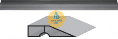 Правило ТЛ трапеция 2,0 м с ребром жесткости