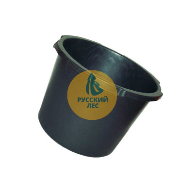 Таз строительный  круглый пласт. 45л.