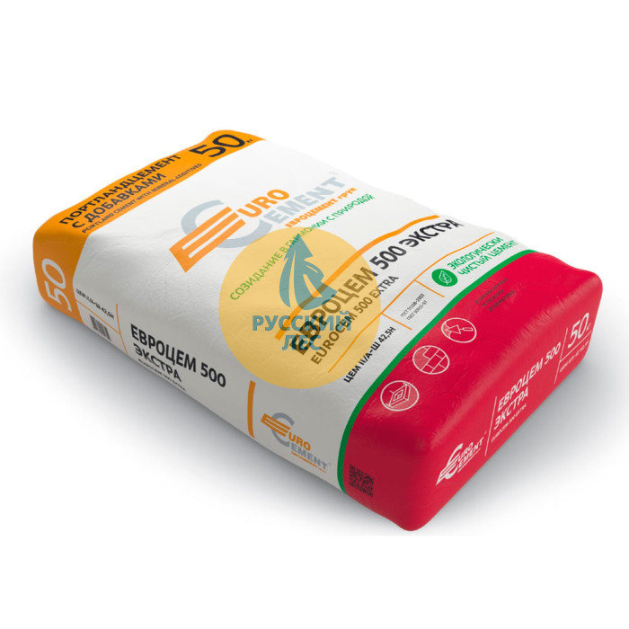 Цемент М500 (M500) Евроцемент (Цемрос)