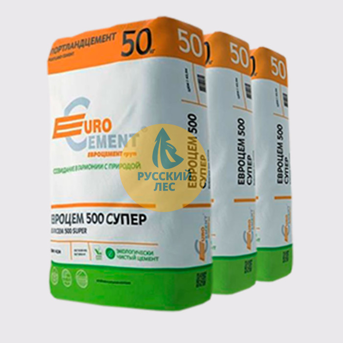 Цемент М500 (M500) Евроцемент (Цемрос)