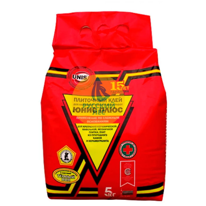 Клей для плитки Unis + (Юнис плюс)