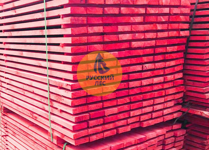 доска обрезная антисептированная 40x150x6м 