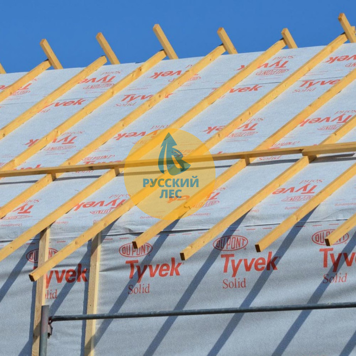 Легкая паропроницаемая мембрана Tyvek Solid - 1,5 х 50 м Тайвек Солид(75м2) пленка диффузионная